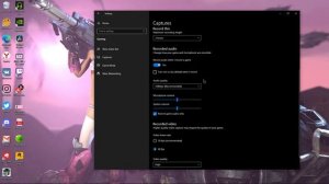 Как изменить качество записи рекордера xbox game bar