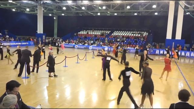 Груздев Александр - Есина Людмила Динамиада 2020 Сеньёры 1/2F смотреть онлайн