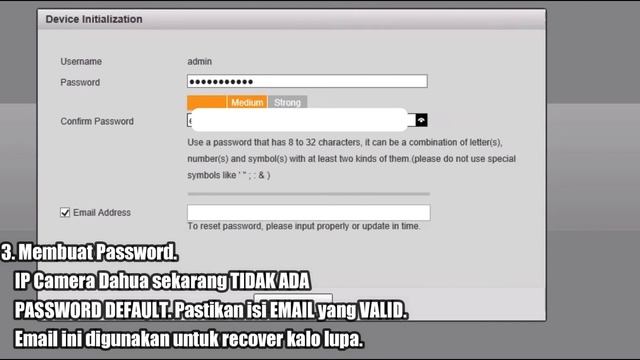 Cara Setting IP Address IP Camera Lite Dahua HFW1431S1P-S4 смотреть онлайн