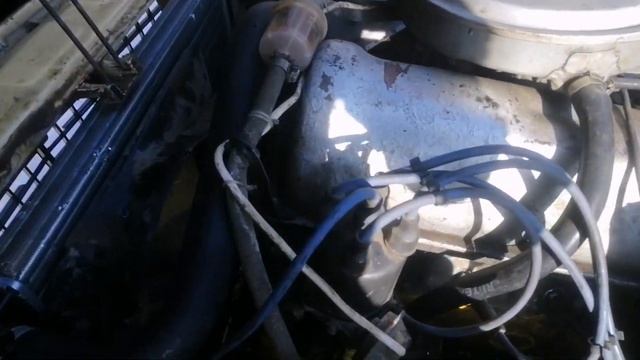 Установка нового радиатора снятие помпы и термостата ваз 2106 )часть 1) смотреть онлайн