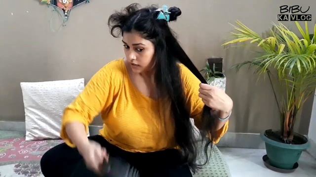 PHILIPS Heated Straightening BrushReviewFull Demo Does_it_really_works_in_5_minutes?PHILIP