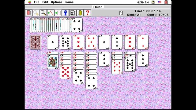 Apple Macintosh Longplay - America's Greatest Solitaire Games - Elaine смотреть онлайн