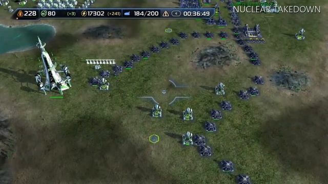 Supreme Commander 2 XboxONE Nuclear TakeDown смотреть онлайн