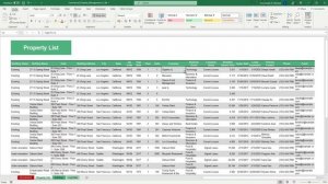 Commercial Property Management Excel Template Step-by-Step Video Tutorial by Simple Sheets