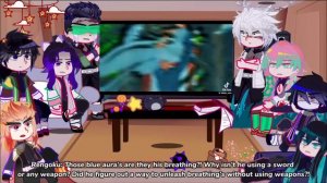 Hashiras react to gojo satoru as new hashira || Demon slayer & Jujutsu kaisen || Made by Yuk!ra