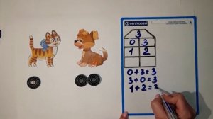 Занимательная математика. Состав числа 3