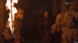 Game of Thrones S08E01 Night King's Cryptic message