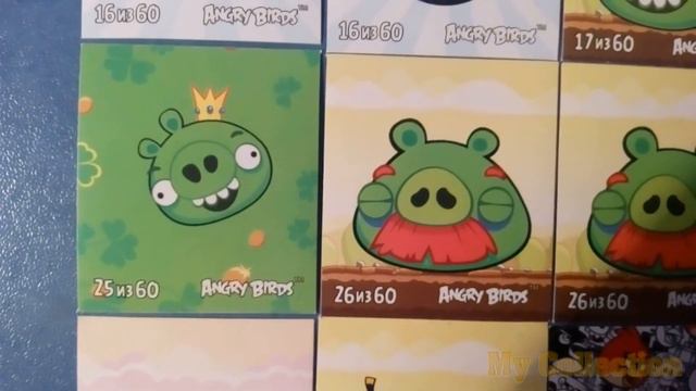 My Collection of Cards "Angry Birds" смотреть онлайн