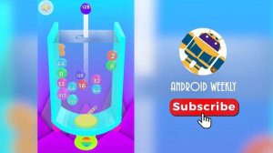 2048 Games: 2048 BALL SPLASH 3D