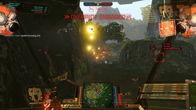 Mechwarrior Online: Going Down Swinging With The Marauder-5D (again) смотреть онлайн