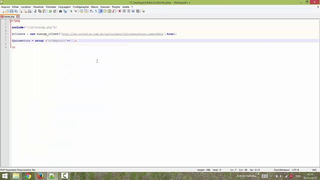 Cliente SOAP - NuSOAP PHP смотреть онлайн