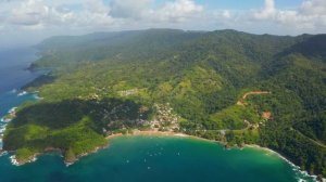 FLYING OVER CARIBBEAN (4K UHD) - Beautiful Nature Scenery with Relaxing Music || Dreame Relax