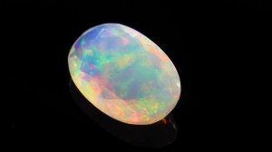 Опал благородный огненный огранка 9*13 мм Австралия