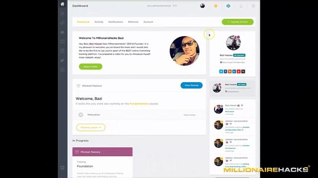 Welcome to Millionairehacks be apart of the future of internet marketing 2016 смотреть онлайн