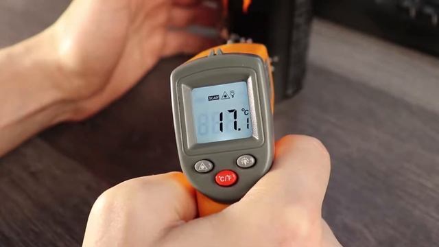 ИК пирометр/термометр с алиэкспресс, обзор и немного тестов смотреть онлайн