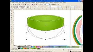 Рисуем колбу в CorelDRAW