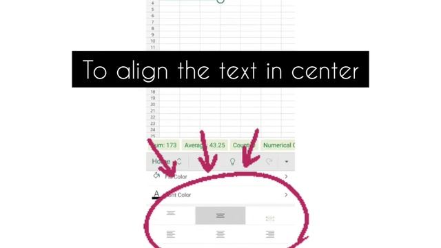 Excel for Android mobile: How to format the text #excel #excelformobile #exceltutorial #easyexcel