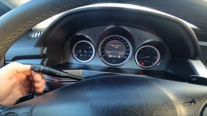 How to Enable or Disable Cruise Control in Mercedes GLK Off-roader ( 2008 – 2011 )