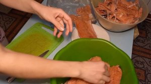 Как ПРОСТО разделать и засолить ГОРБУШУ / Быстрый и вкусный рецепт