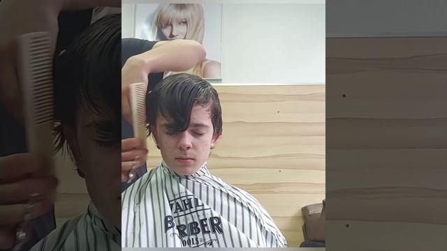 Мужская стрижка, длинные волосы, как стричь канатку??