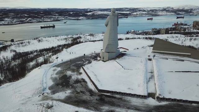 24.03.19 Памятник Защитникам Заполярья. Мурманск. смотреть онлайн