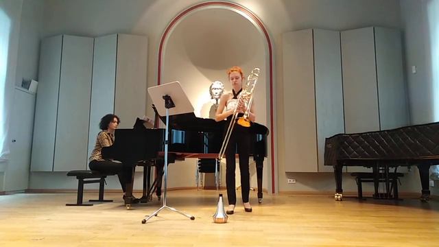 Bozza: Ballade for trombone and piano, Op. 62 смотреть онлайн