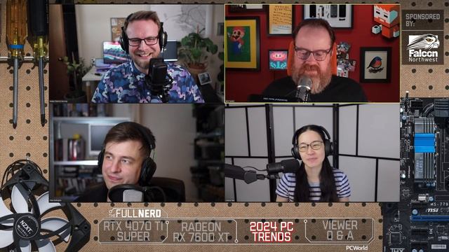 4070 Ti Super/7600 XT Reviews, 2024 PC Trends & More | The Full Nerd ep. 287