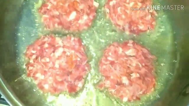 Гамбургер в домашних условиях! Очень сочные бургеры