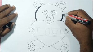 How to draw a Panda Easy Panda Drawing