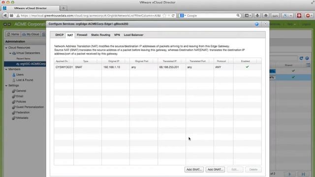 How to Assign a Public IP Address - vCloud Director FAQs смотреть онлайн