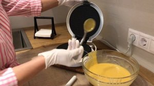 ВАФЕЛЬНЫЕ ТРУБОЧКИ!кокосовый крем с варенной сгущенкой.