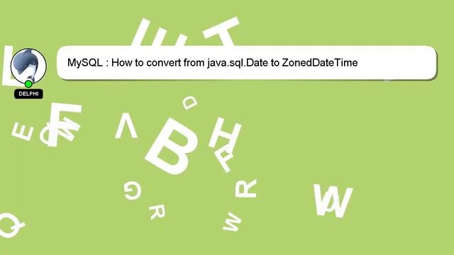 MySQL : How to convert from java.sql.Date to ZonedDateTime смотреть онлайн