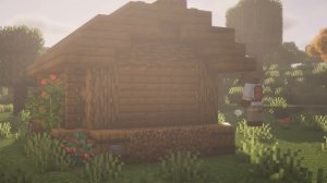 Minecraft: How to Build a Simple Barn | Farm House Survival Tutorial