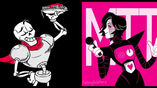 Undertale - Bonetrousle X Death By Glamour Mashup смотреть онлайн
