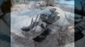 все о самодельном снегоходе МИКС