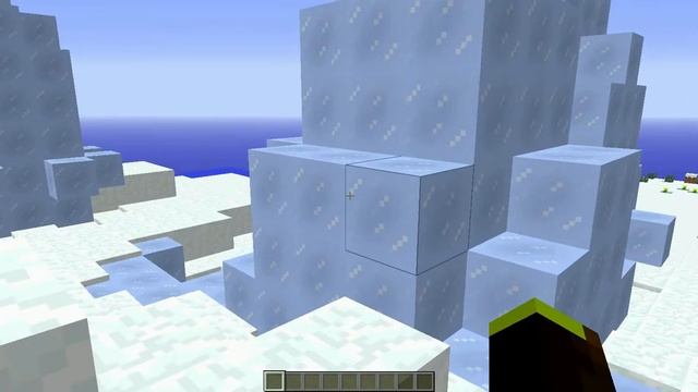 Ключ-Сид для генерации биома ЛЕДЯННАЯ  ПУСТЫНЯ. смотреть онлайн