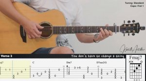 Nothing’s Gonna Change My Love For You - George Benson | Fingerstyle Guitar | TAB + Chords + Lyrics