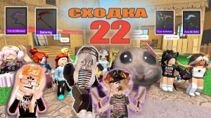 Сходка - лотерея 22 с подписчиками!