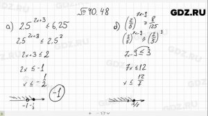 № 40.48 - Алгебра 10-11 класс Мордкович