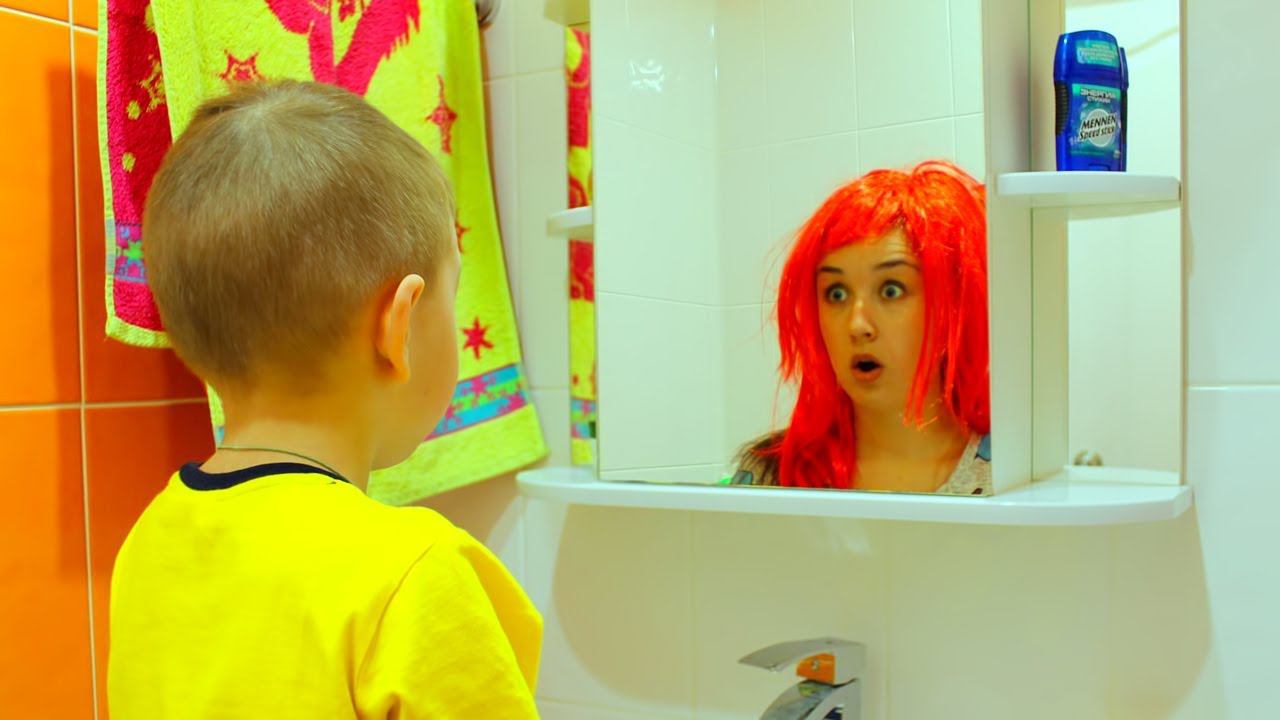 Мама и Рома ПОМЕНЯЛИСЬ ТЕЛАМИ KID vs MOM Switched bodies Для детей kids children