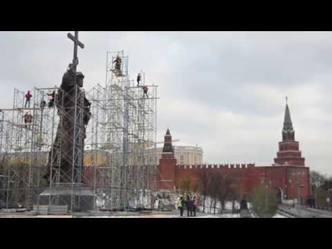 Памятник князю Владимиру. Год спустя