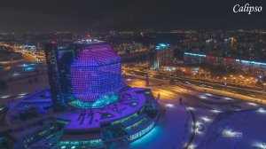 Как сделать фасад здания ярким и запоминающимся - красивая подсветка здания в Бресте