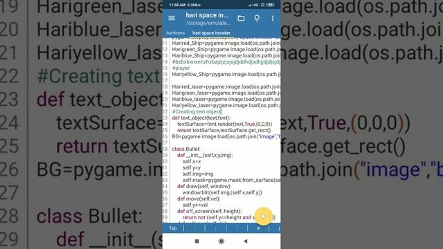 Space Invader game using python смотреть онлайн