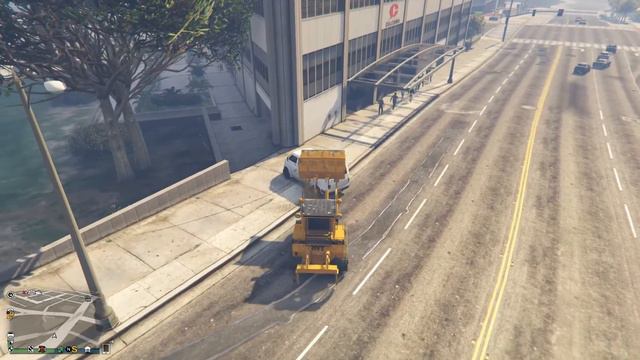 СЛОЖНАЯ РАБОТА НА ЭКСКАВАТОРЕ В GTA5 смотреть онлайн
