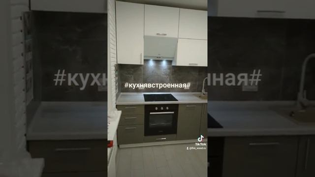 Установленная встроенная кухня в городе Пушкин