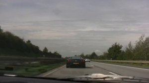 Ferrari Challenge Stradale on the Autobahn