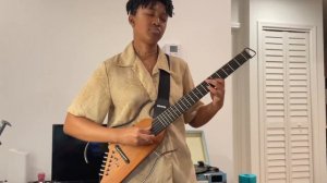 Melanie Faye Plays Donner HUSH-I Silent Guitar