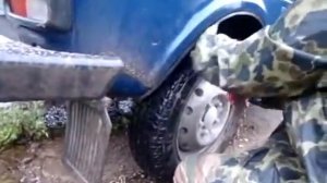 Цепи на ниву 4х4  Задние колеса