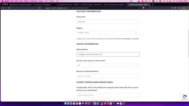 Как восстановить учетную запись Valorant без адреса электронной почты смотреть онлайн