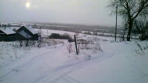 Динго 125 в горку с прицепом